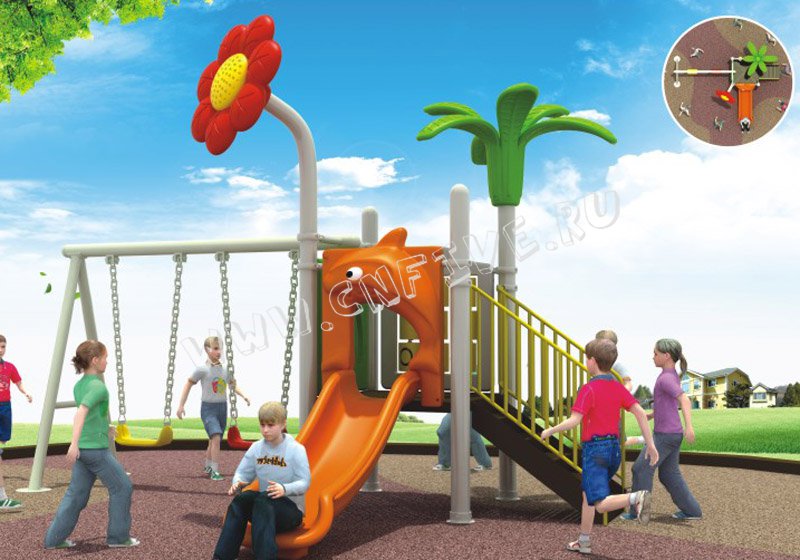 Детская спортивная плащадка для гостиницы CNF-C143-2