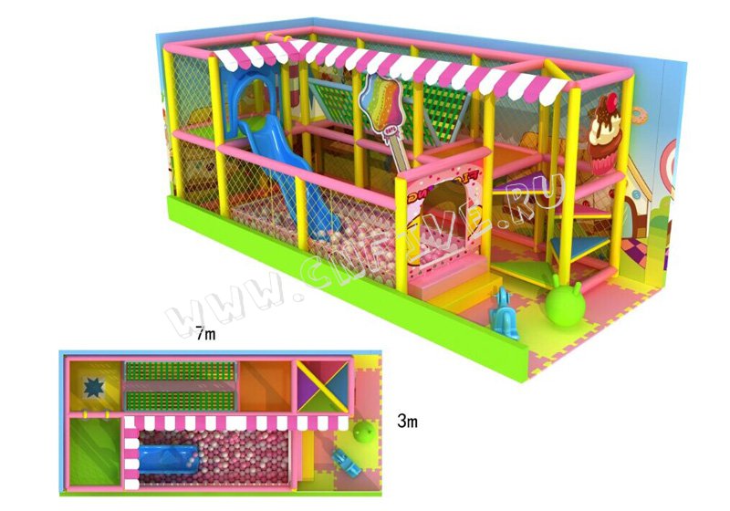 детский игровой лабиринт для детского сада из Китая  CNF-A99