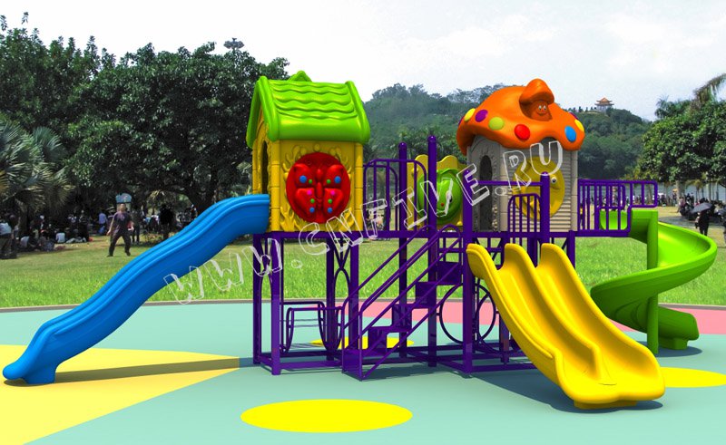 Детская игровая площадка для детского сада под заказ  многоуравневый заказать CNF-CA00