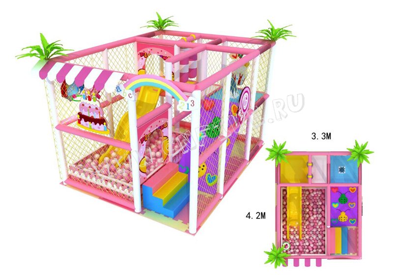 детский лабиринт для детского сада купить CNF-A97