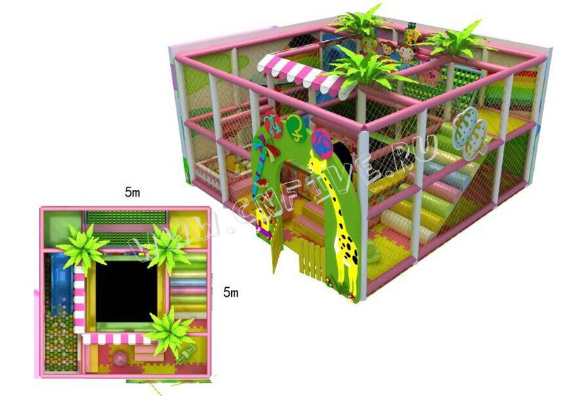 детский игровой лабиринт для детского сада из Китая CNF-A89