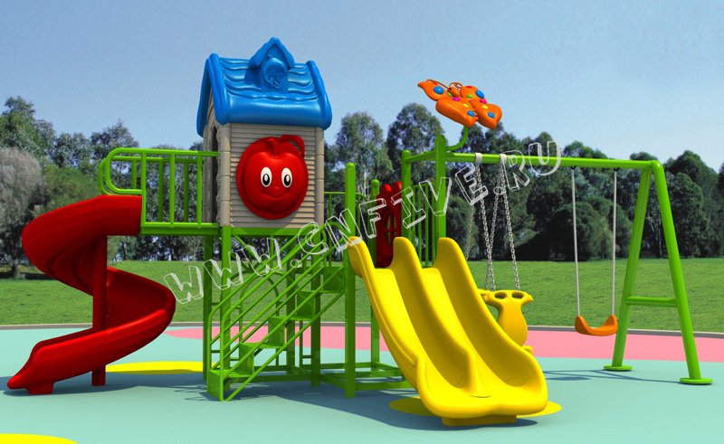Детский игровой комплекс для детсадов от китая CNF-CA019