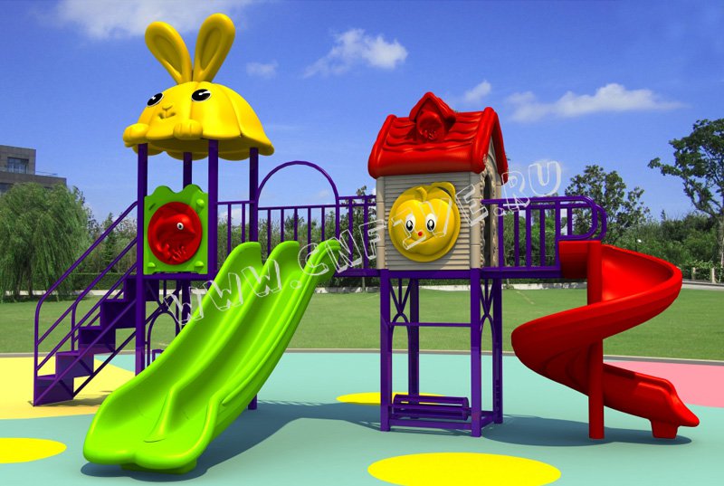 Детская спортивная плащадка для детского сада многоуравневый заказ CNF-CA030