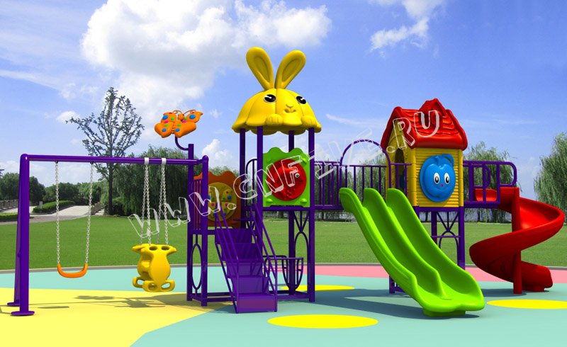 Детская игровая площадка для детского сада цена  OEM в китае CNF-CA039