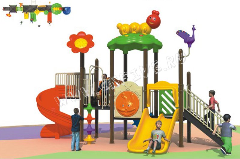 Детская игровая площадка для детского сада под заказ многоуравневый заказать CNF-C149-