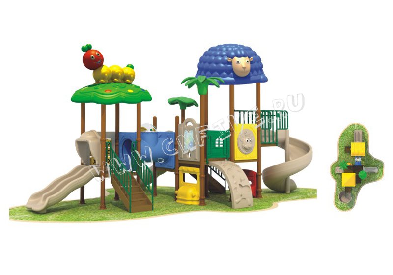 Детское игровое оборудование для детских садов купить CNF-C151-3