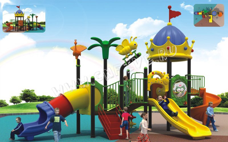 Детская игровая площадка для детского сада цена OEM в китаеCNF-C153-2