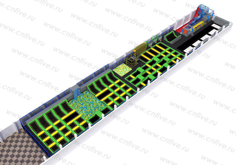 Производитель батутных арен для детей и вхрослых CNF-D180804