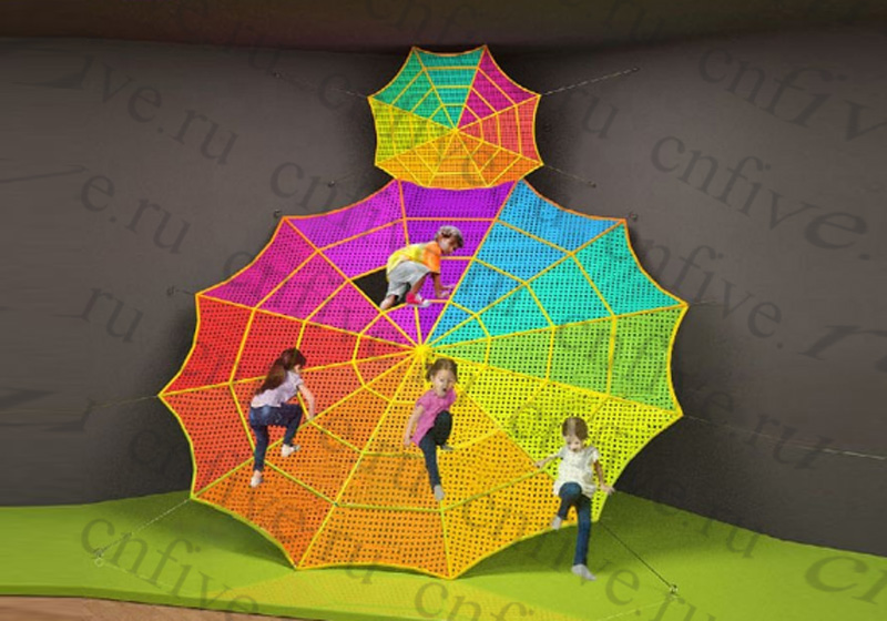 Красочые сети-радужная паутина для детского сада CNF-D121901