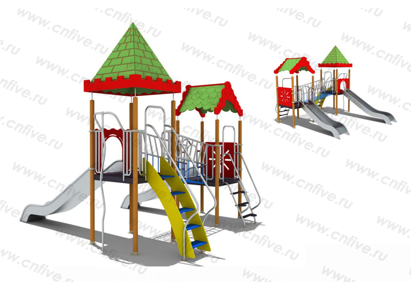 PE игровые площадки для детей  LDX087-1
